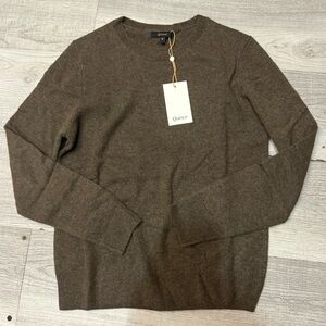 NWT Quince Women’s Mongolian Cashmere Crewneck Sweater size Small